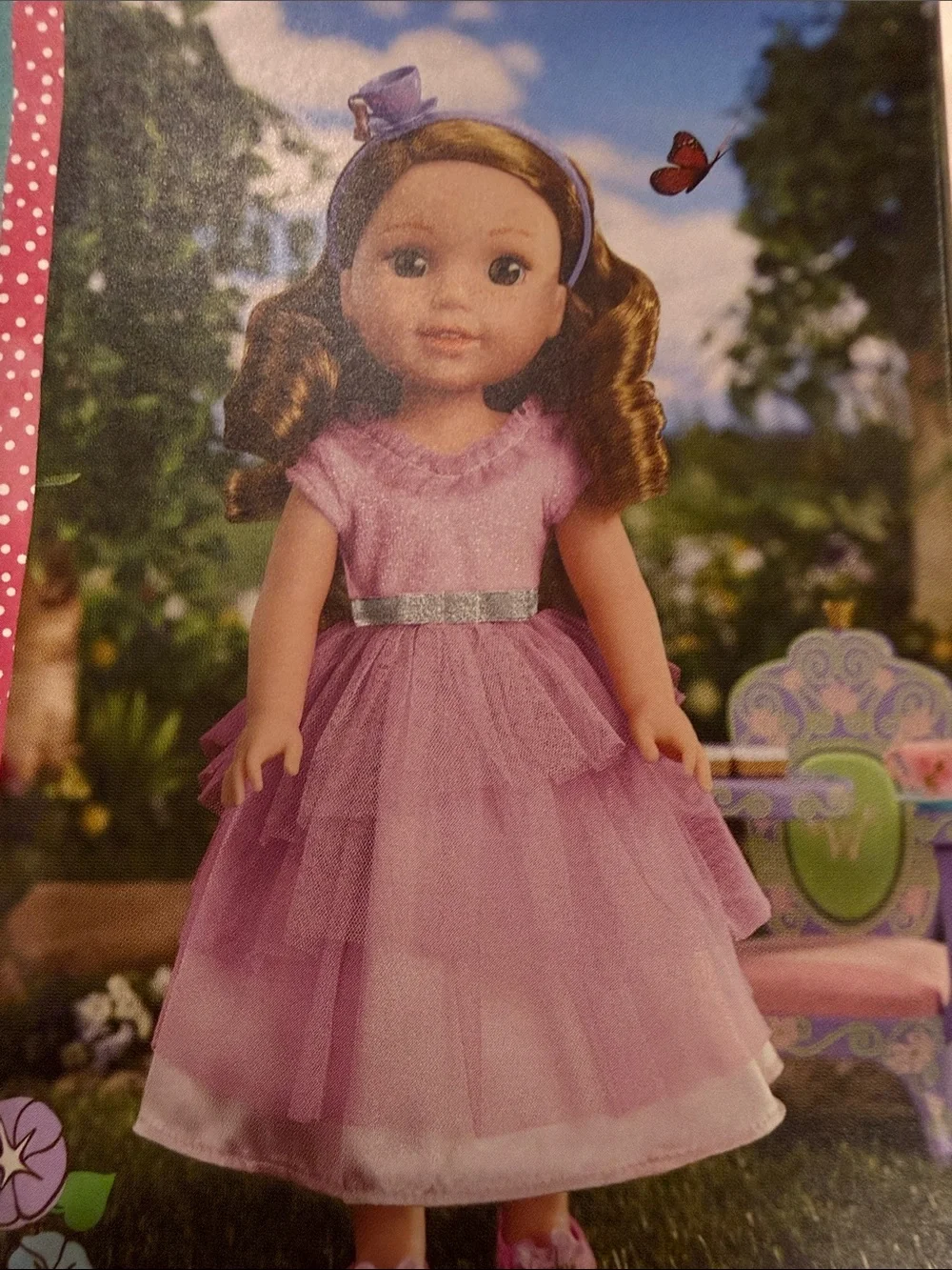 American Girl Welliewishers Ready to Be Royal Outfit NWT